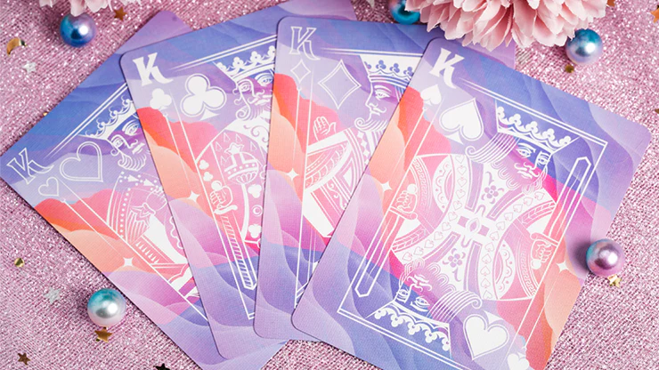 Solokid Rainbow Dream Purple Blue Playing Cards TPCC - Image 5
