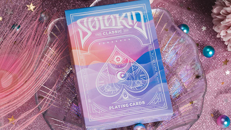 Solokid Rainbow Dream Purple Blue Playing Cards TPCC - Image 7