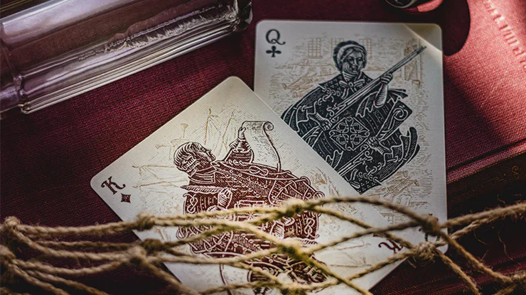 Sons of Liberty Green Playing Cards USPCC - Image 5