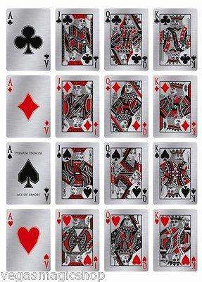 Sovereign Metal Stainless Steel Bicycle Playing Cards Deck - Image 3