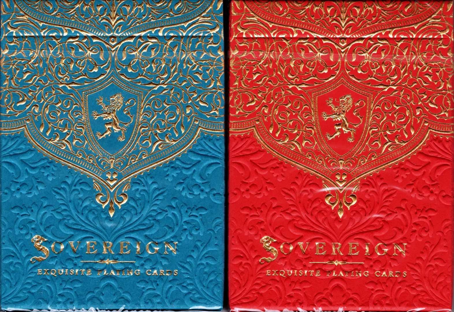 Sovereign Playing Cards 2 Deck Set USPCC