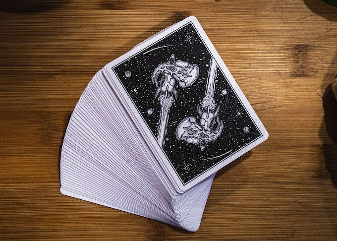 Space Pizza Marked Playing Cards WJPC - Image 4
