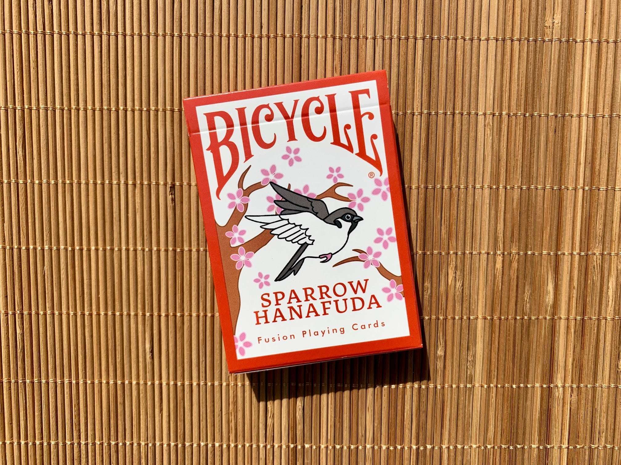 Sparrow Hanafuda Gilded Bicycle Playing Cards - Image 3
