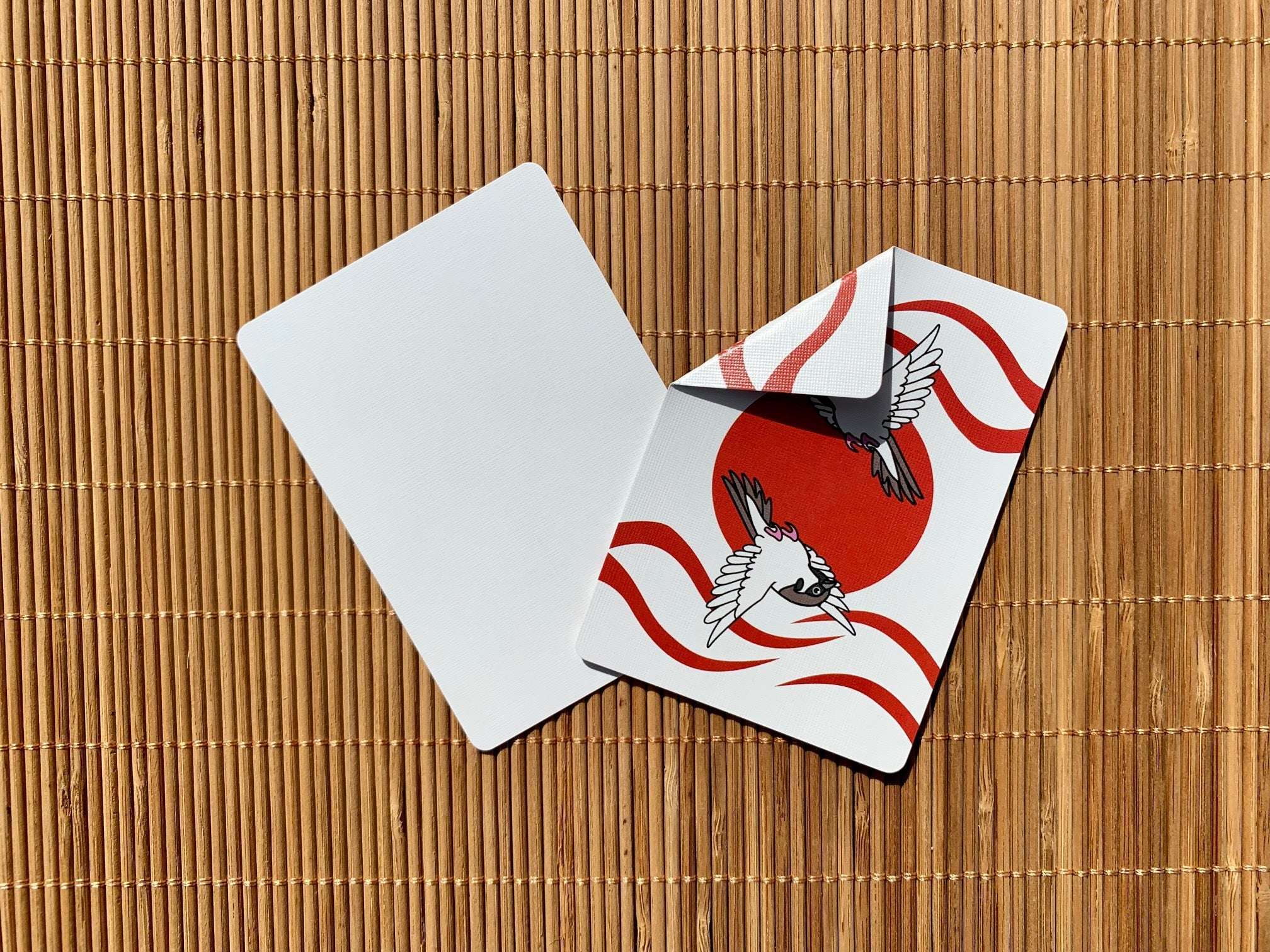 Sparrow Hanafuda Gilded Bicycle Playing Cards - Image 8