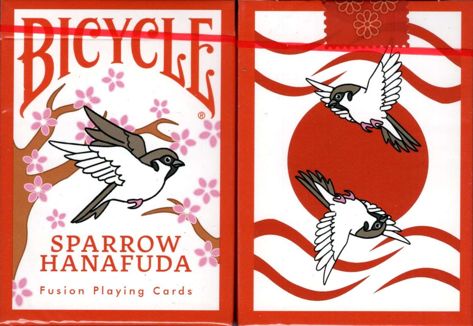 Sparrow Hanafuda Stripper Bicycle Playing Cards