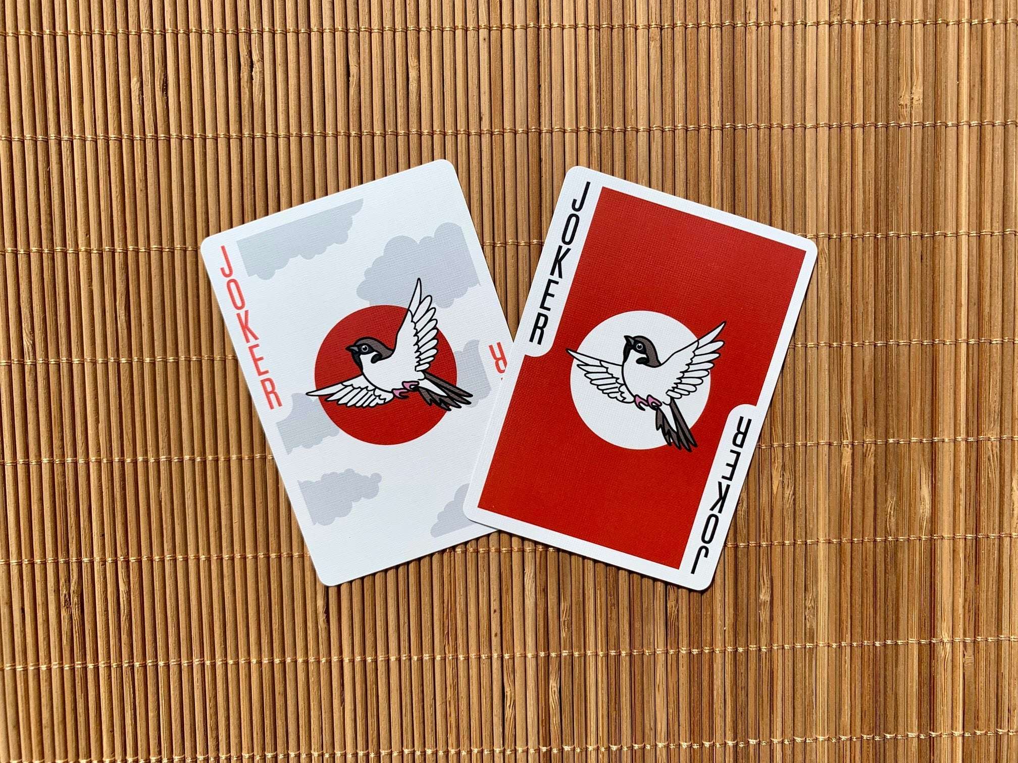 Sparrow Hanafuda Stripper Bicycle Playing Cards - Image 6