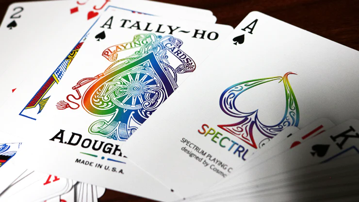 Spectrum v2 Tally-Ho Playing Cards - Image 4