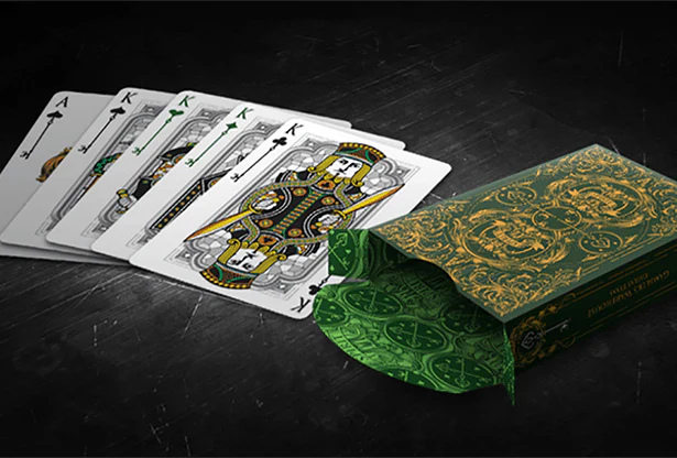 Spirit II Green Bicycle Playing Cards - Image 5