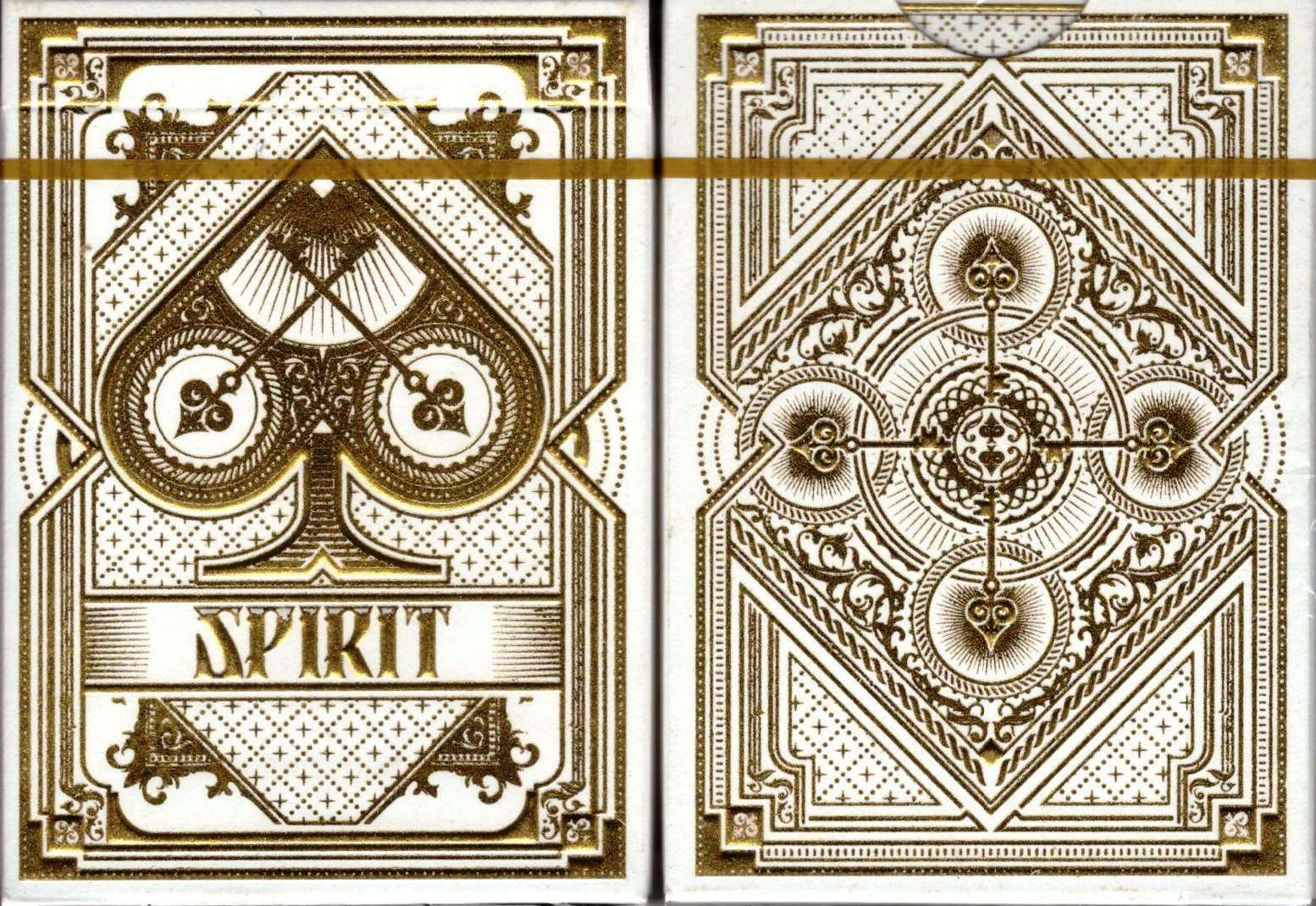 Spirit White Playing Cards USPCC