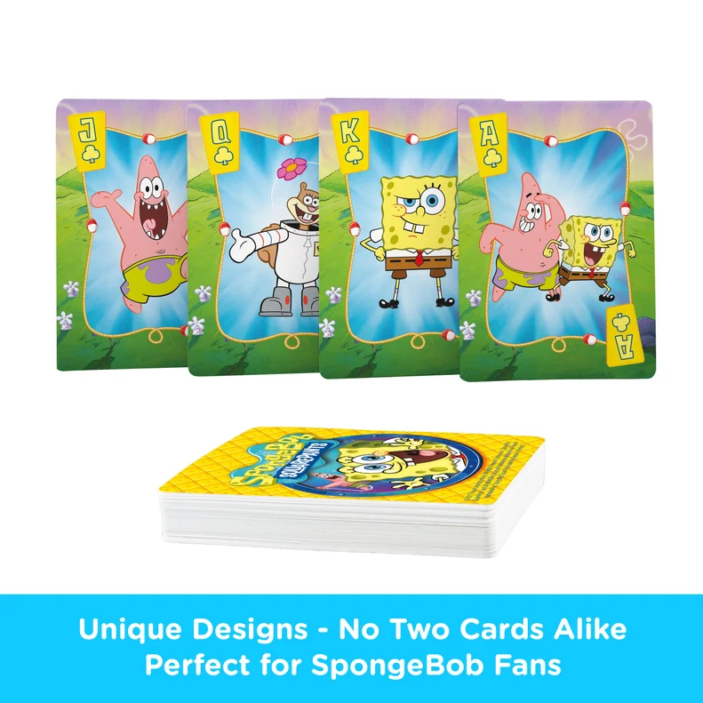 Spongebob Squarepants Square Pants Playing Cards by Aquarius - Image 2