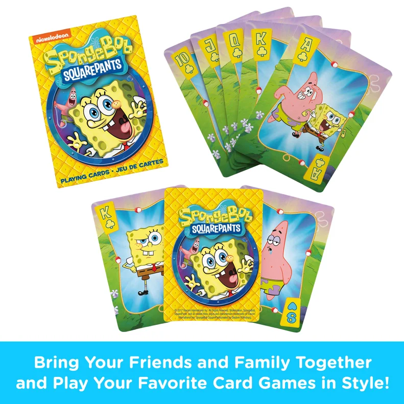 Spongebob Squarepants Square Pants Playing Cards by Aquarius - Image 4
