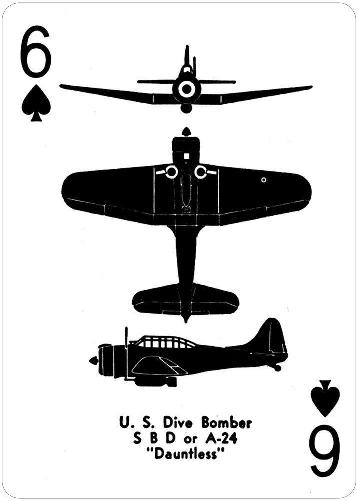 Spotter Playing Cards Naval & Airplane 2 Deck Set USGS - Image 2