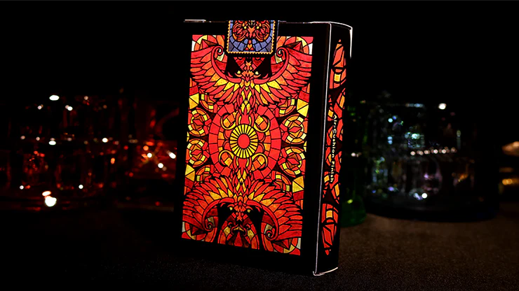 Stained Glass Phoenix Bicycle Playing Cards - Image 6
