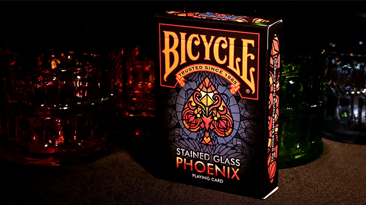 Stained Glass Phoenix Bicycle Playing Cards - Image 7