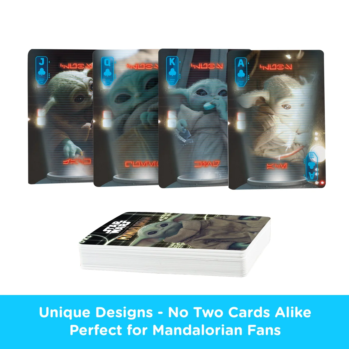 Star Wars Mandalorian Grogu Playing Cards by Aquarius - Image 2