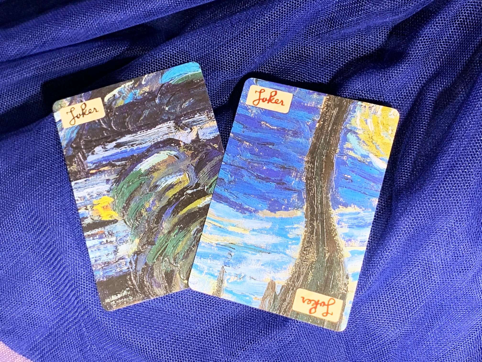 Starry Night Gold Gilded Playing Cards USPCC - Image 11