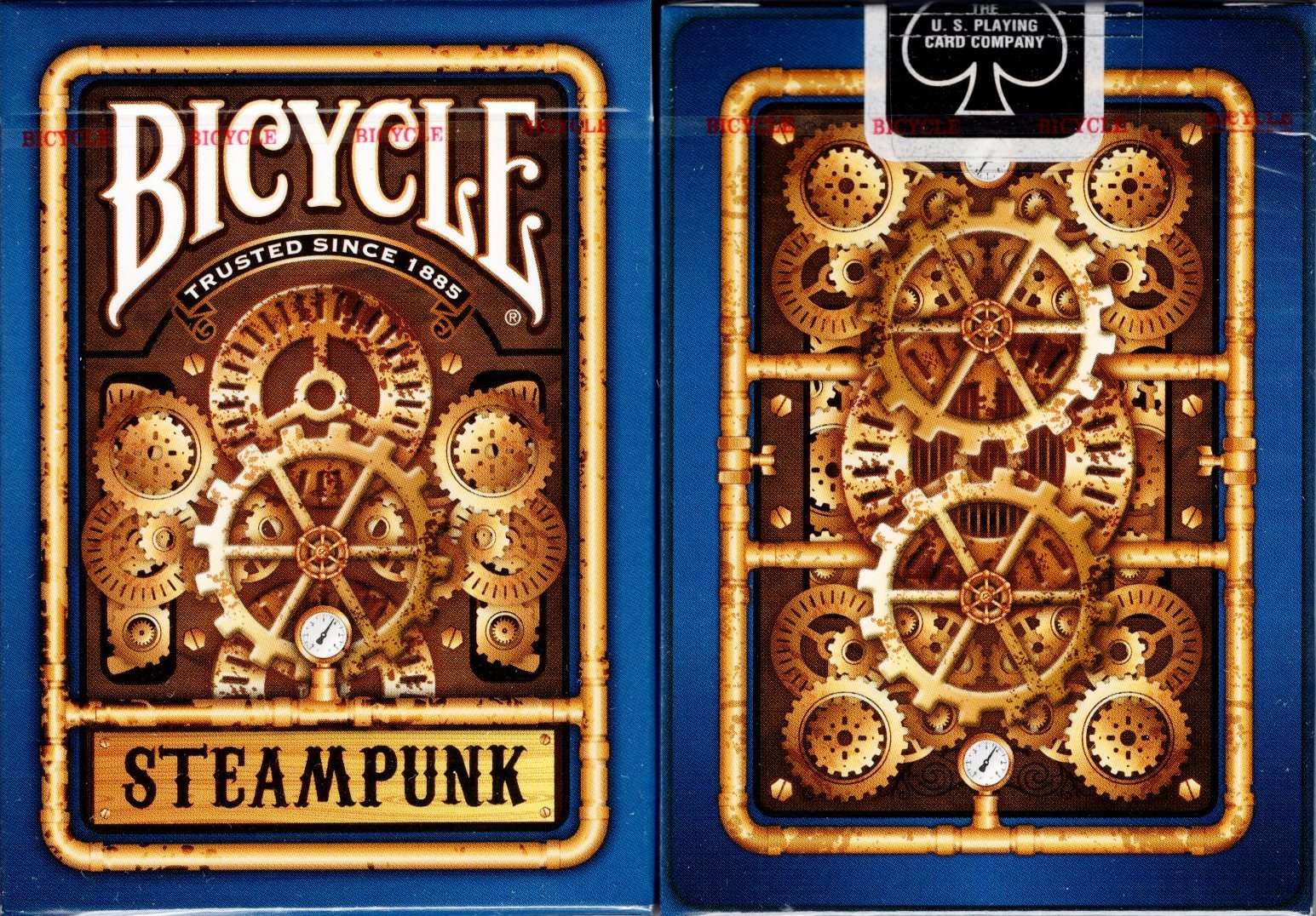 Steampunk Bicycle Playing Cards - Image 2