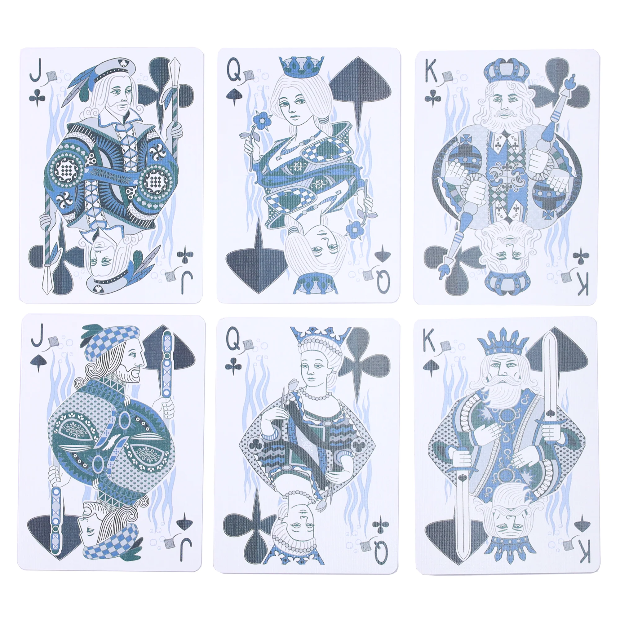 Stingray Teal Bicycle Playing Cards - Image 7