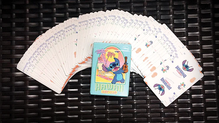 Stitch Hawaii Surf Club Playing Cards JLCC - Image 2