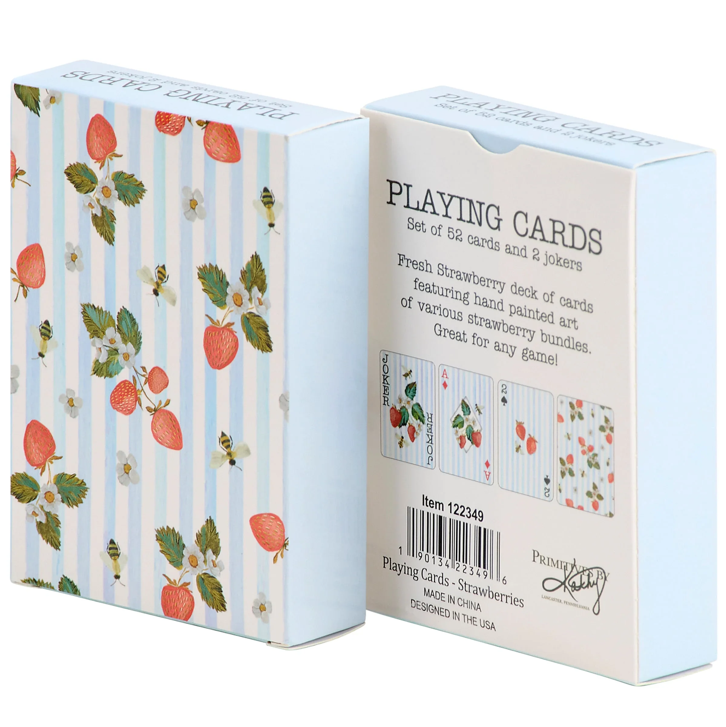 Strawberries Playing Cards