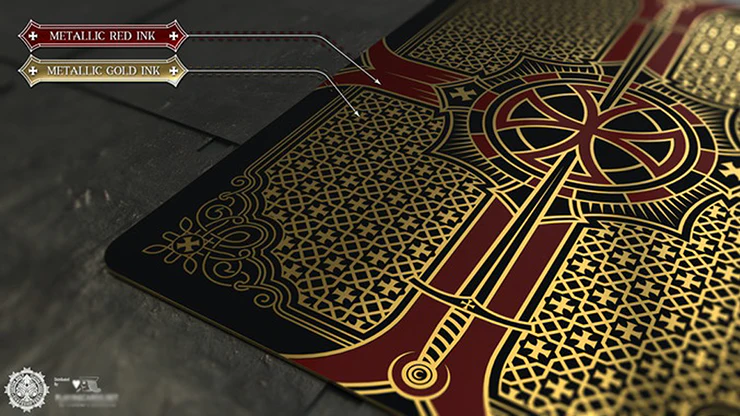 Stronghold Crimson Bicycle Playing Cards - Image 4