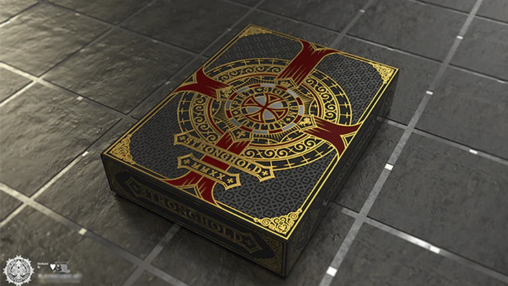 Stronghold Crimson Special Edition Playing Cards USPCC - Image 7