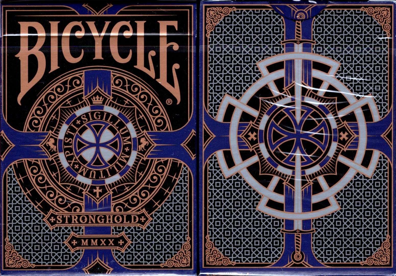 Stronghold Sapphire Bicycle Playing Cards