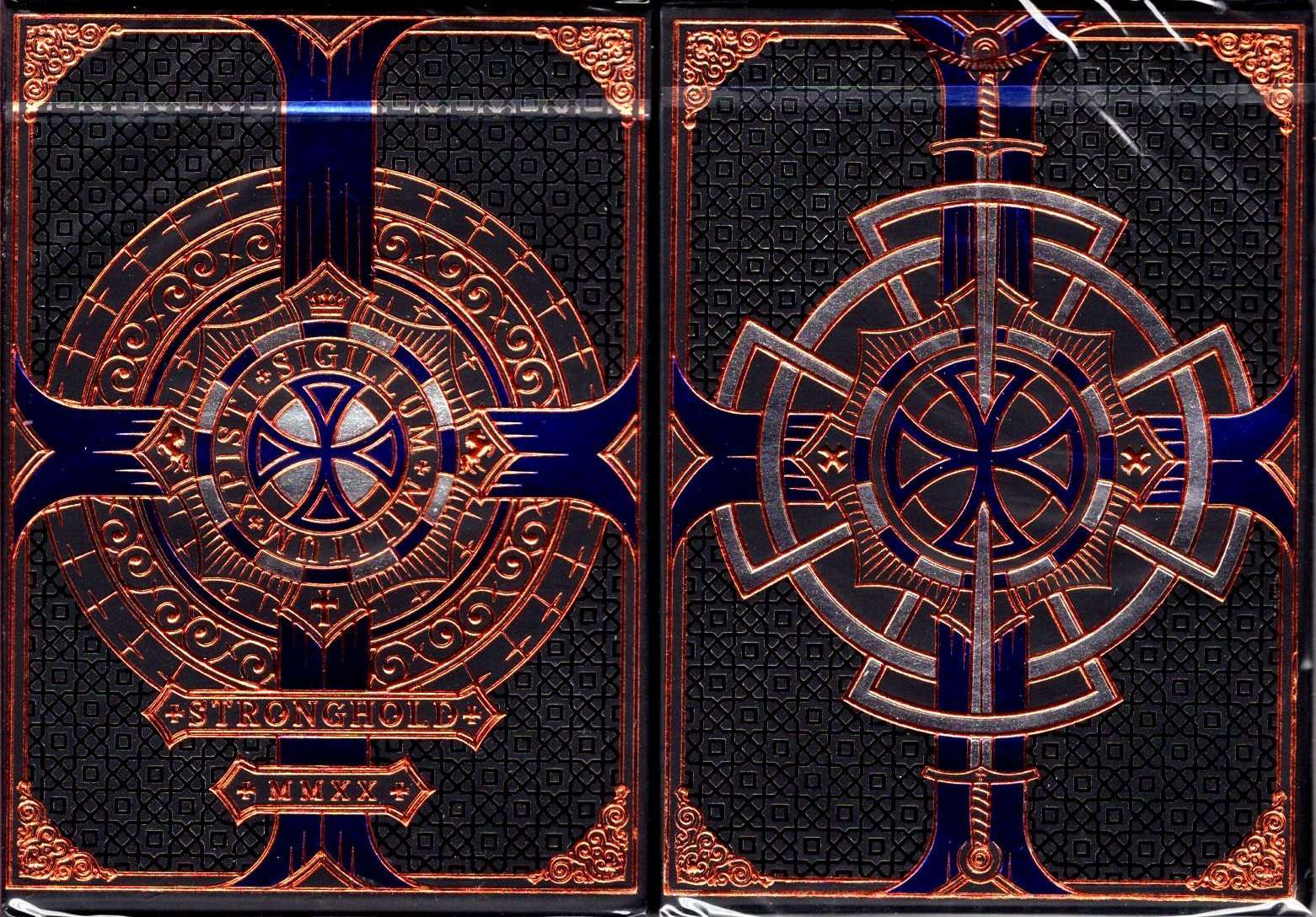 Stronghold Sapphire Special Edition Playing Cards USPCC