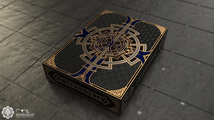 Stronghold Sapphire Special Edition Playing Cards USPCC - Image 6