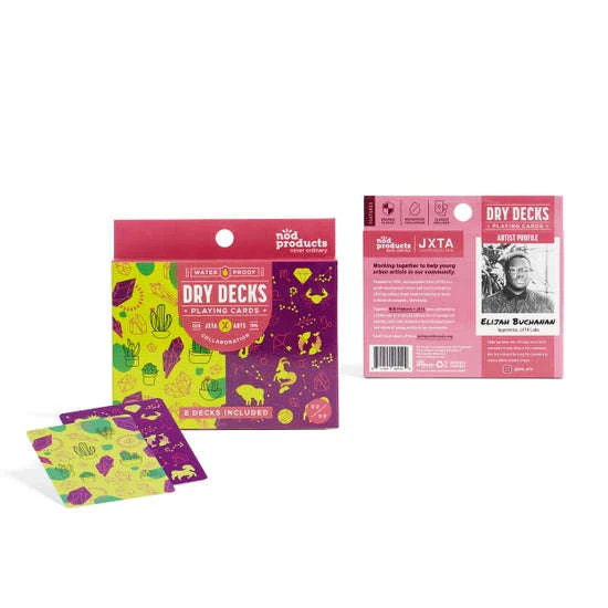 Succulent Skies Plastic Playing Cards 2 Deck Set - Image 6