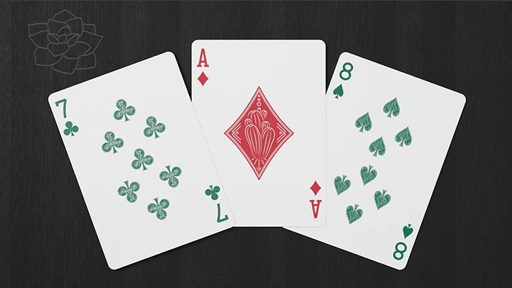 Succulents Playing Cards USPCC - Image 3