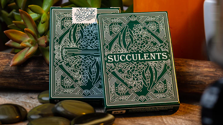 Succulents Playing Cards USPCC - Image 7