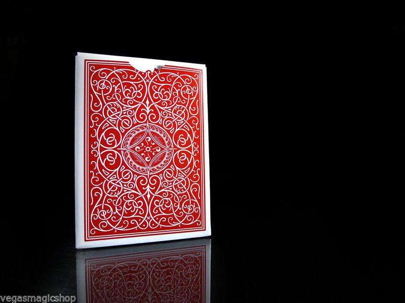 Superior Brand Red Classic Back Readers Playing Cards Deck EPCC - Image 3