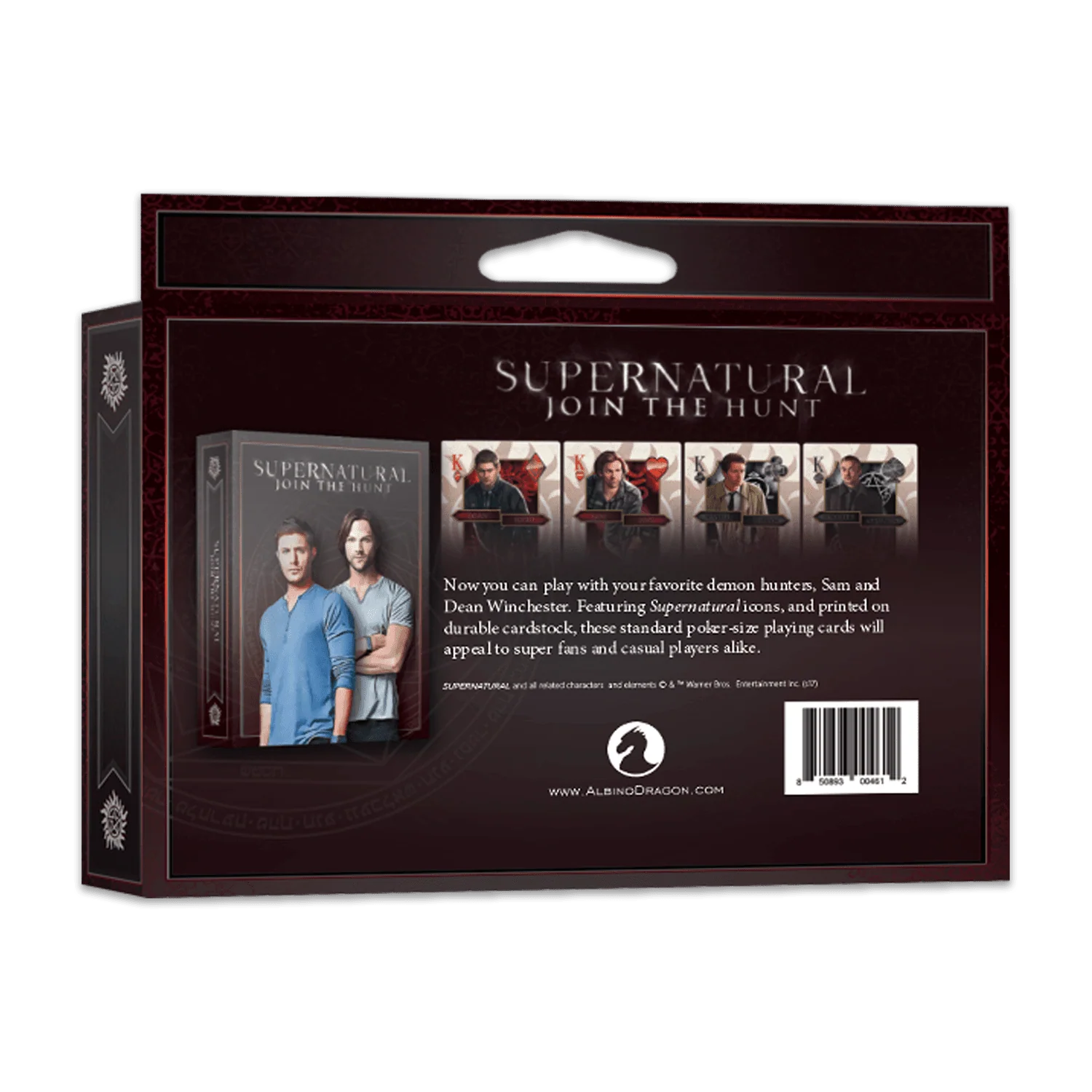 Supernatural Playing Cards and Devil’s Trap Coin - Image 7