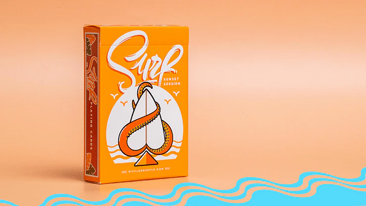 Surfboard v2 Marked Playing Cards USPCC - Image 7