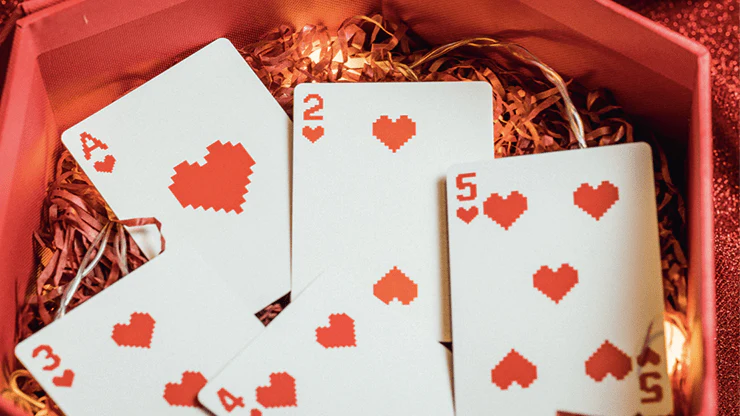 Surprise Deck V5 Red Playing Cards by Bacon Playing Card Company - Image 5