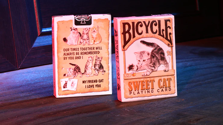 Sweet Cat Bicycle Playing Cards Deck - Image 7