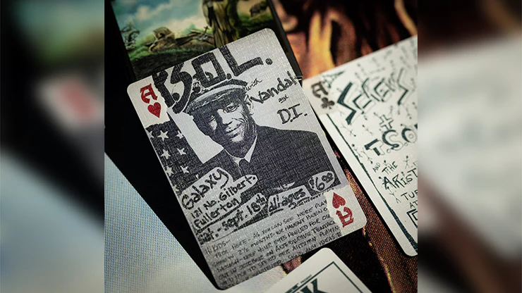 T.S.O.L. Dance with Me Punk Rock Playing Cards - Image 4
