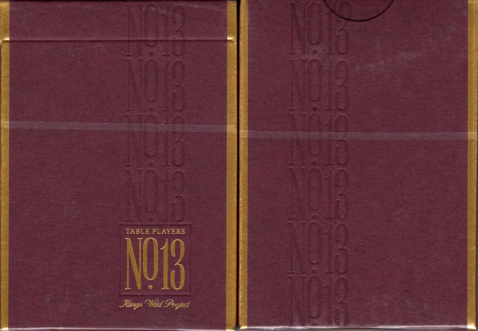 Table Players No. 13 Playing Cards by Kings Wild Project