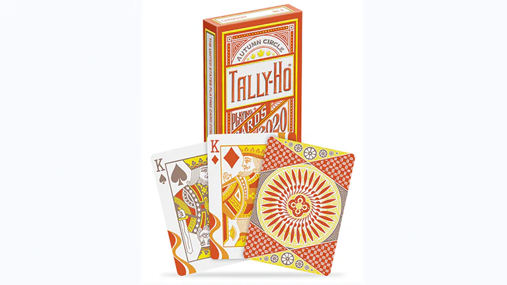 Tally-Ho Autumn Circle Cardistry Playing Cards - Image 2