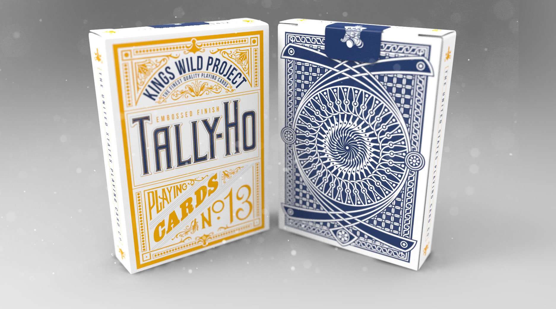 Tally-Ho Kings Wild Blue Playing Cards - Image 5