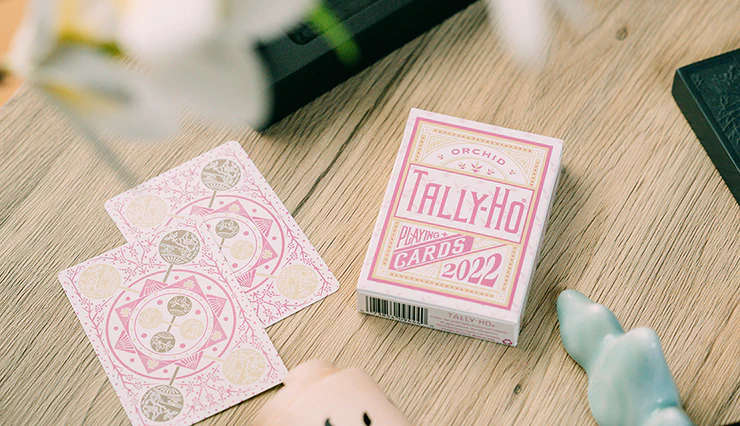 Tally-Ho Orchid Playing Cards - Image 4