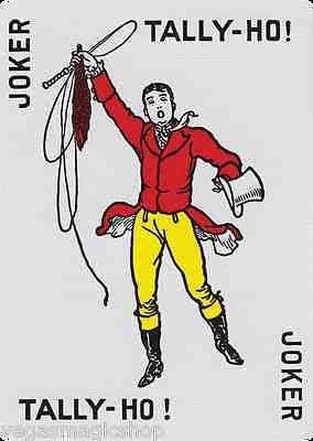 Tally-Ho Fan Back Red Playing Cards - Image 6