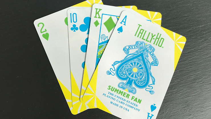 Tally-Ho Summer Fan Cardistry Playing Cards - Image 6