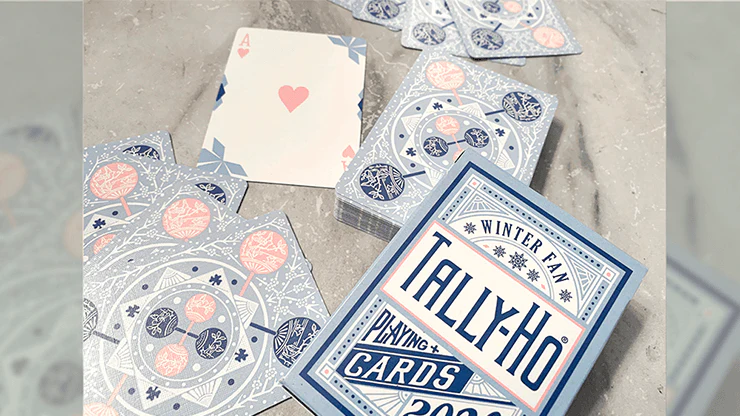 Tally-Ho Winter Fan Cardistry Playing Cards - Image 2