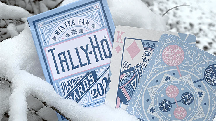Tally-Ho Winter Fan Cardistry Playing Cards - Image 3