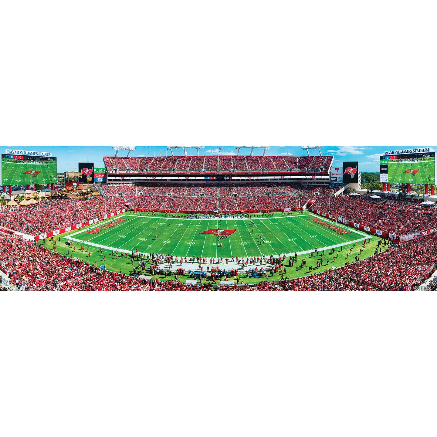 Tampa Bay Buccaneers - 1000 Piece Panoramic Puzzle by Masterpieces - Image 2