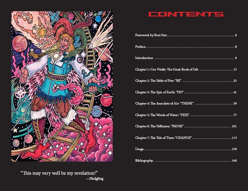 Tarot D: The Didactic Tarot Kit - Deck & Book Red Feather - Image 3