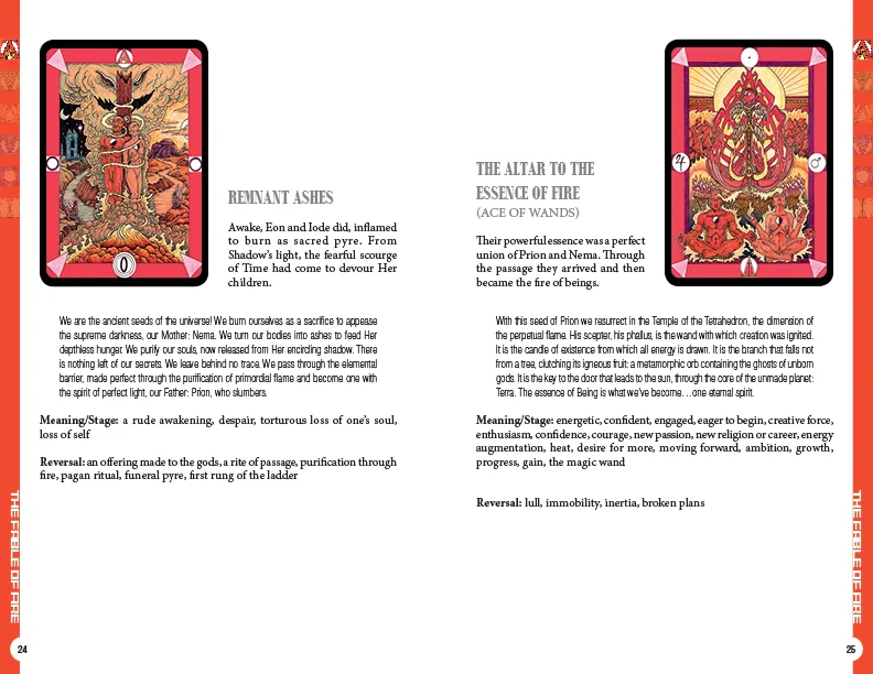 Tarot D: The Didactic Tarot Kit - Deck & Book Red Feather - Image 4