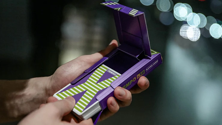 Tempo-Lab Purple Playing Cards - Image 3